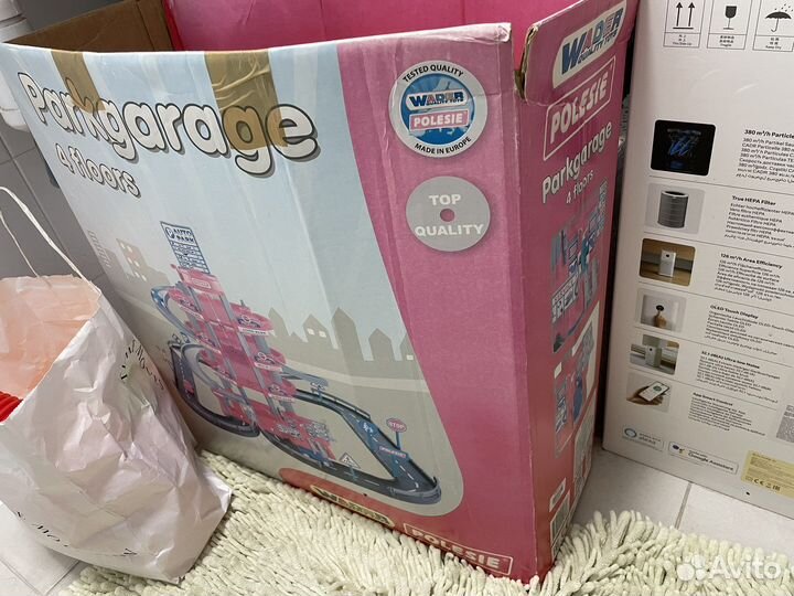 Трек и парковка б/у