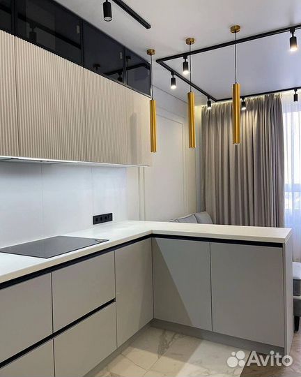 Кухня в стиле лофт