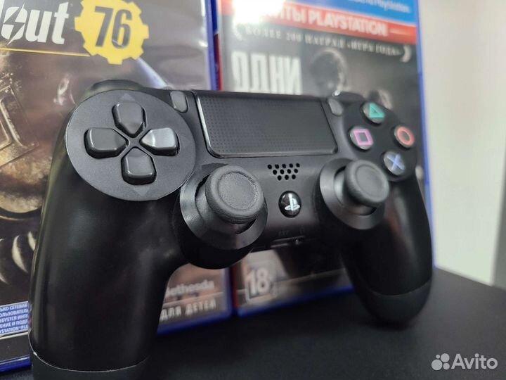 Игровая приставка Sony Ps4 pro 1tb + игры