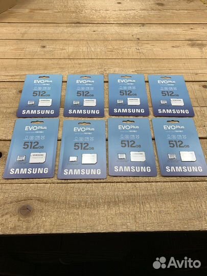 Новые Micro SD Samsung 512GB EVO plus