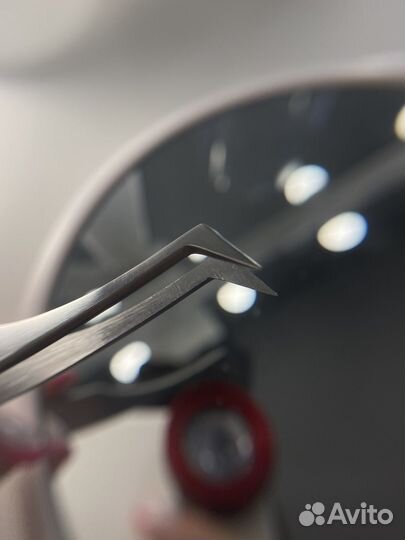 Пинцет для наращивания ресниц