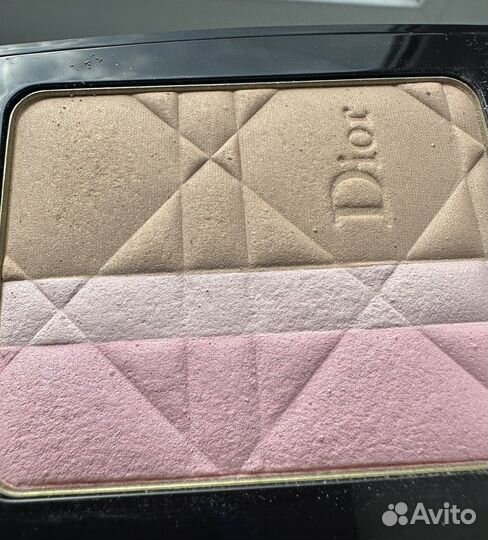 Dior пудра бронзер хайлайтер 001