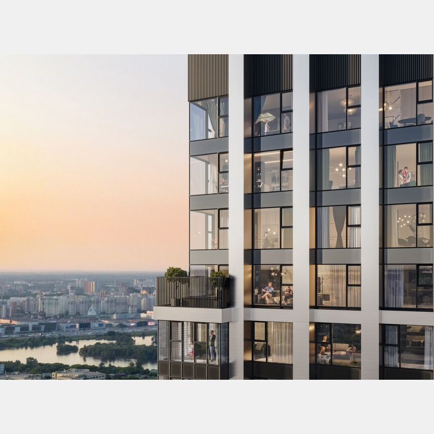 2-к. квартира, 61,9 м², 10/17 эт.