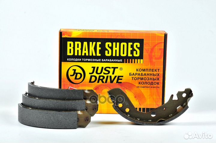 Колодки тормозные барабанные K5534 JBS0031 Just