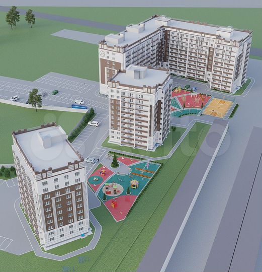 Квартира-студия, 24,8 м², 2/10 эт.