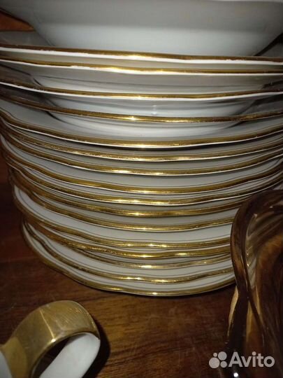 Столовый сервиз гдр на 12 персон Kahla