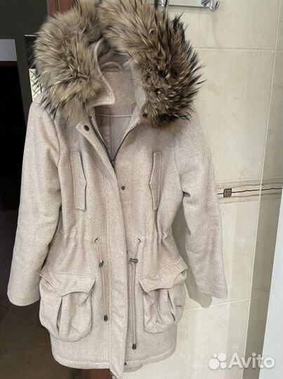 Парка шерсть ASOS