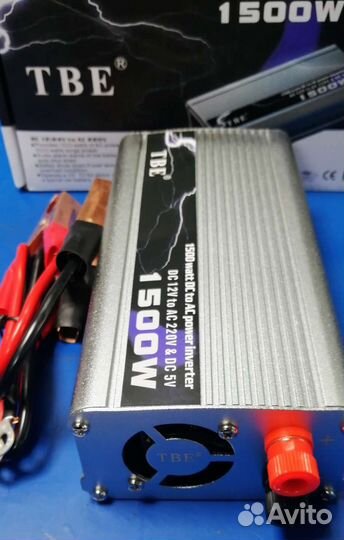 Преобразователь инвертор напряжения 12-220 1500