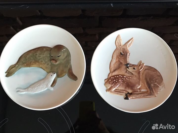 Две тарелки Goebel фарфор