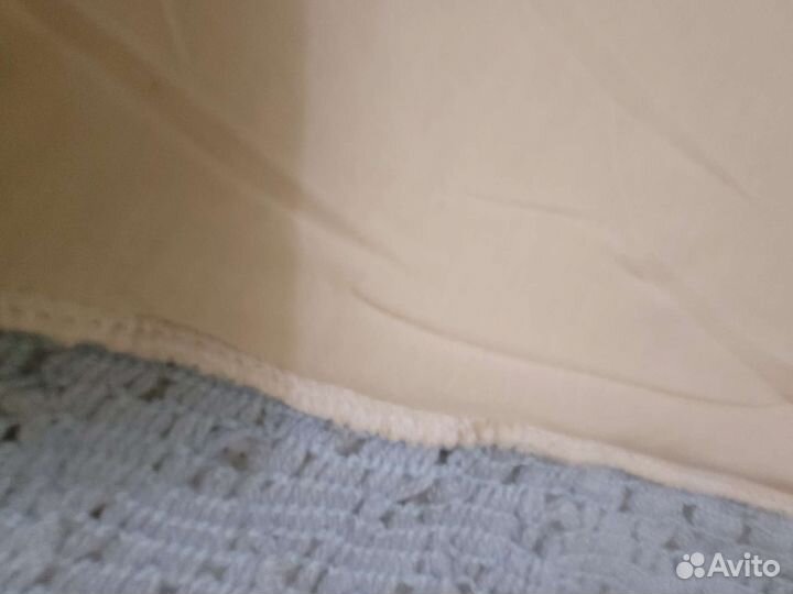 Плед на выписку вязаный