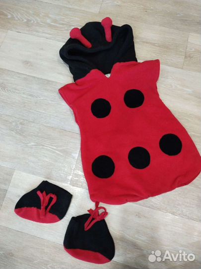 Новогодний костюм Божья коровка
