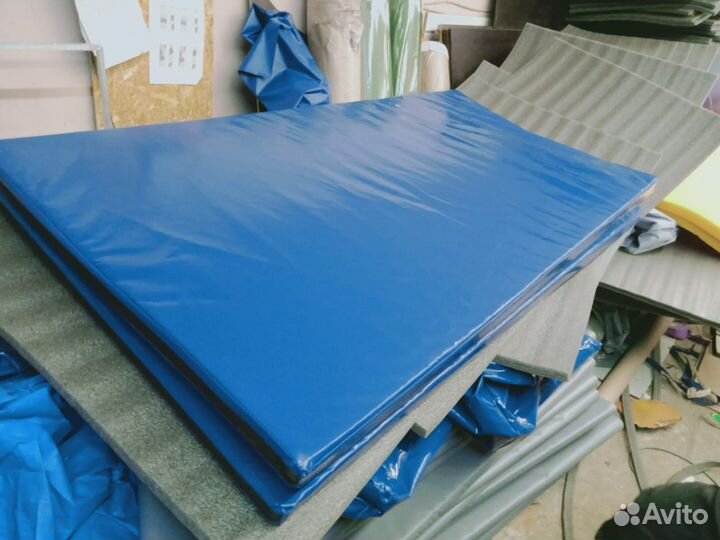 Мат страховочный зона приземления обкладки батут