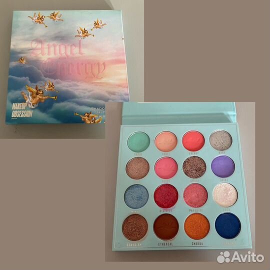 Палетка теней для век