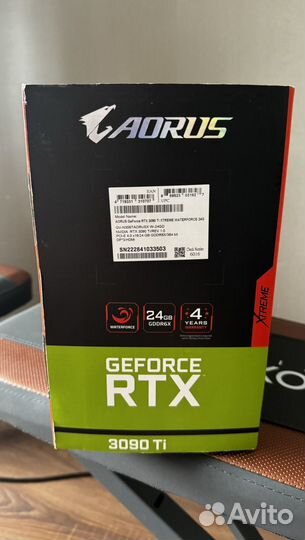 Rtx 3090ti aorus xtreme 24GB