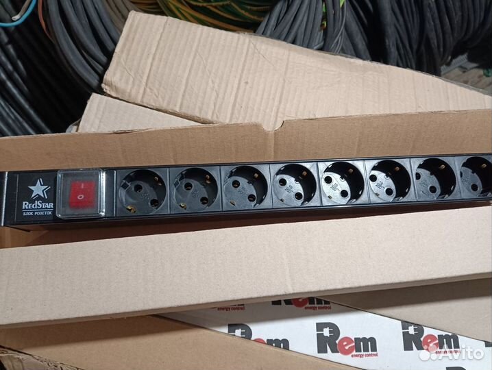 Блок розеток 19