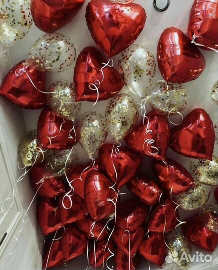 Баллон гелием шаров + hi float + носик + лента