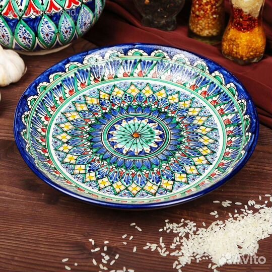 Блюдо Ляган, Узбекская