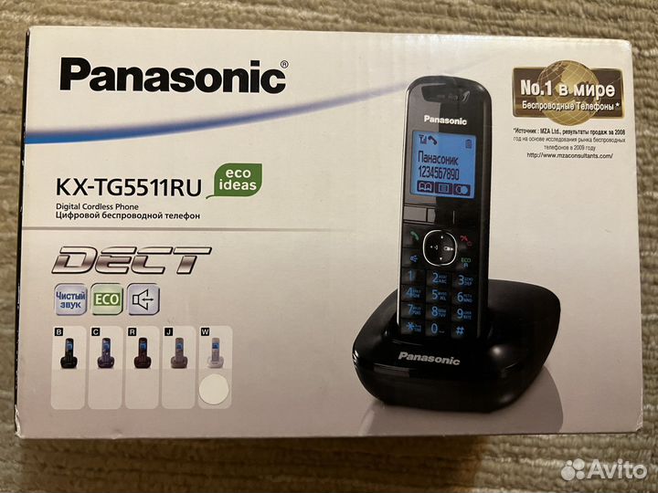 Стационарный беспроводной телефон Panasonic