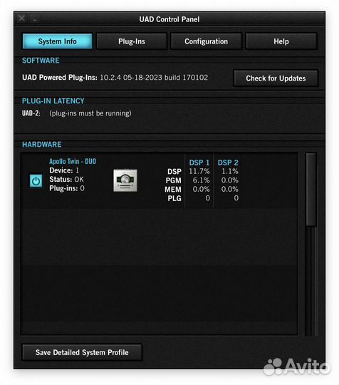 Universal Audio Apollo Twin Duo