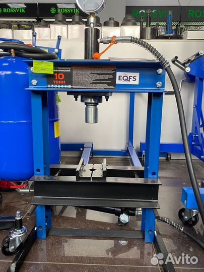 Пресс гидравлический настольный, 10 тонн, ES0500-1