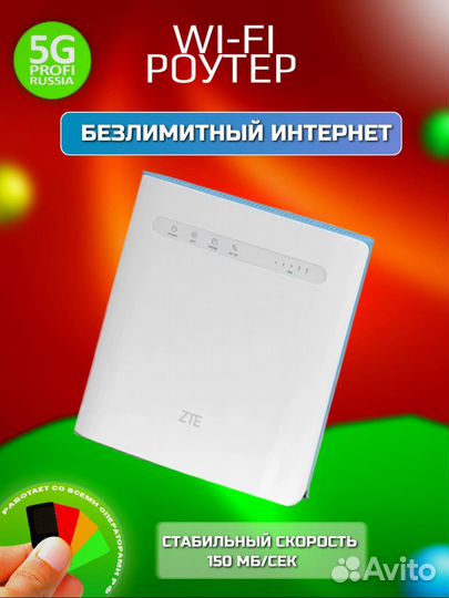 WiFi Роутер 4G модем ZTE MF286D CAT12 8555