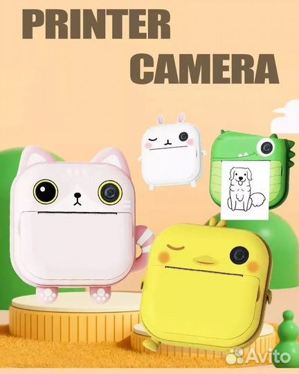 Детский фотоаппарат моментальной печати