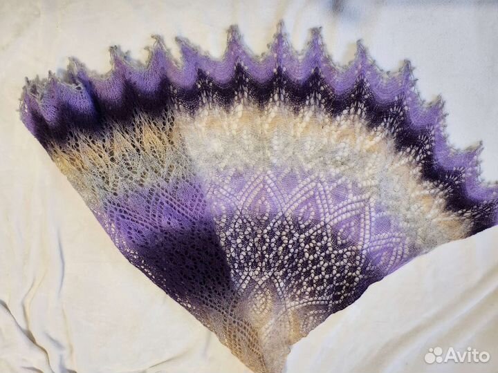 Шаль шерсть