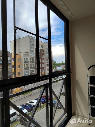 Панорамный алюминиевый стеклопакет