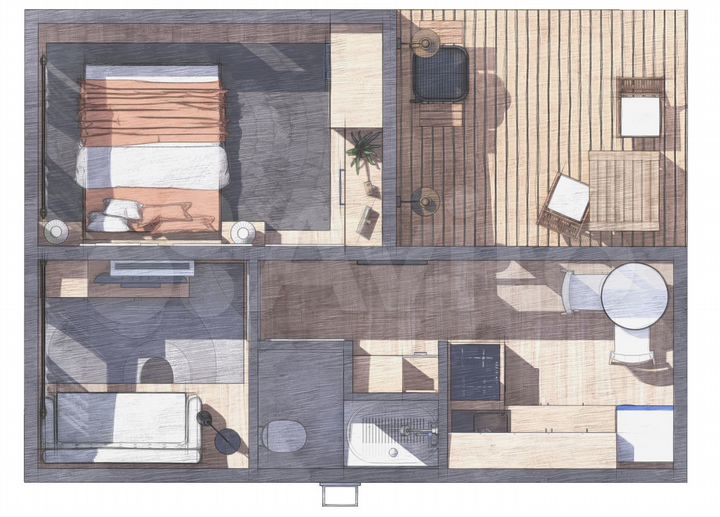 Дача 35 м² на участке 5 сот.