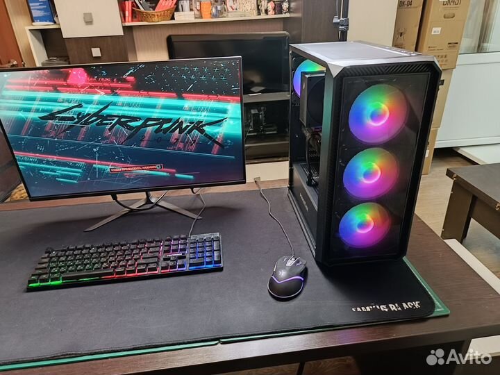 Игровой комп Ryzen5 7500F+ RTX4060+ 32Gb DDR5