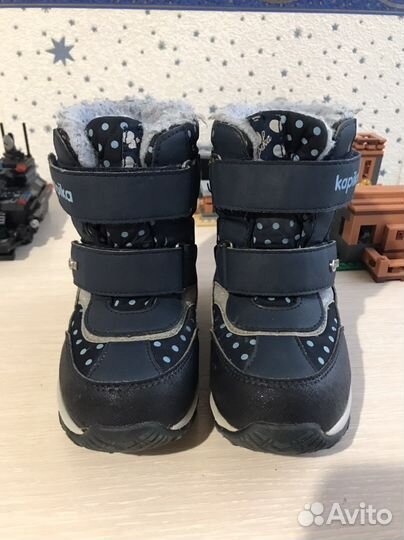 Ботинки Kapika зимние для девочки 27 размер
