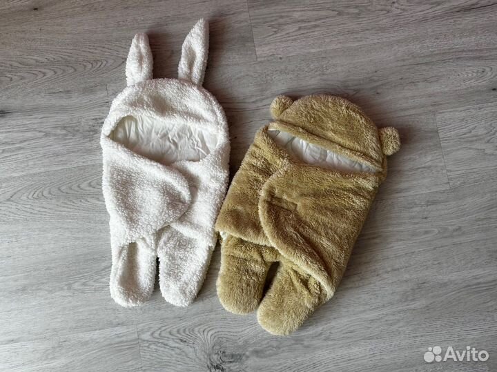 Теплые коконы одеяла для малышей