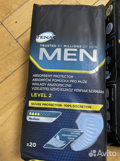 Урологические прокладки Tena men level 2, 4 капли