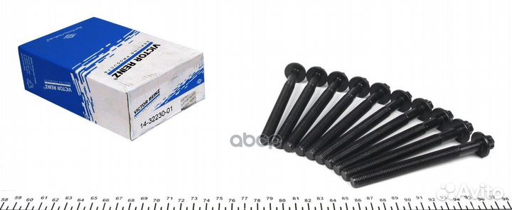 Болты гбц nissan micra/renault megane/clio/kang