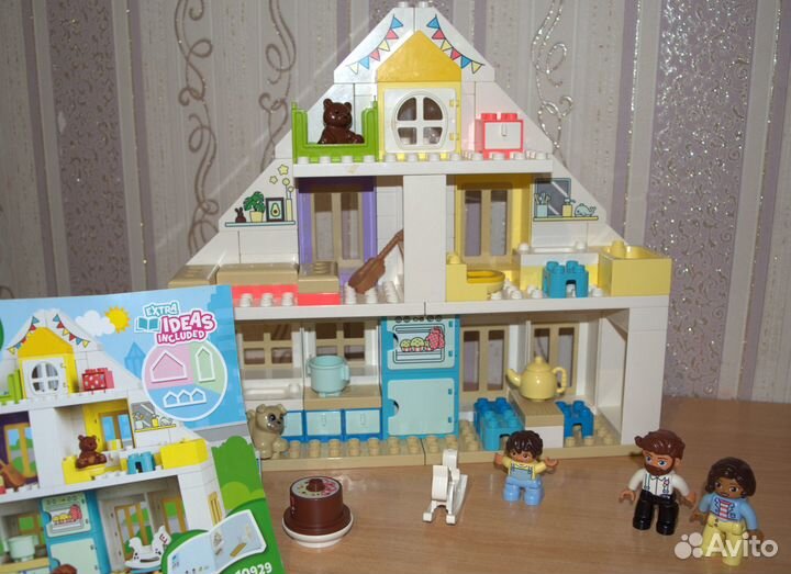 Lego duplo модульный игрушечный дом 10929