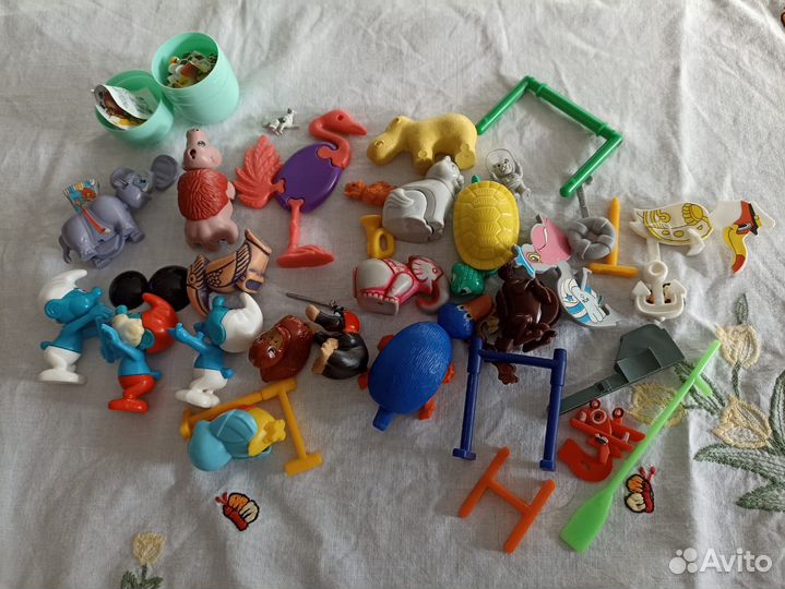 Игрушки из киндера 90х отдельно или пакетом