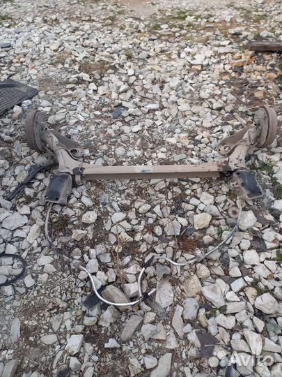 Фольксваген поло 5 задняя балка