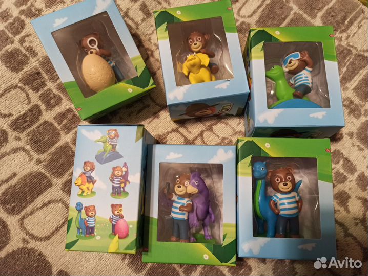 Мишки Барни новые игрушки