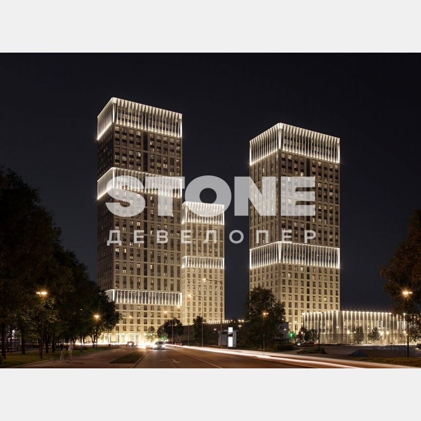 1-к. квартира, 42,4 м², 26/28 эт.