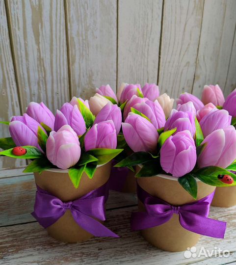 Букет из мыла ручной работы на любой праздник