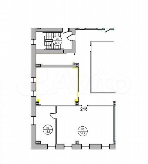 Сдам офисное помещение, 179 м²