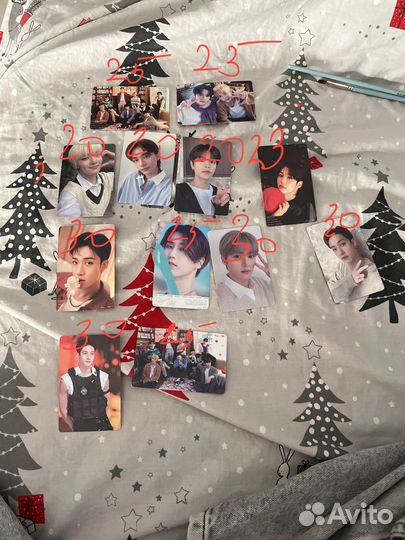 Карты кпоп Stray Kids