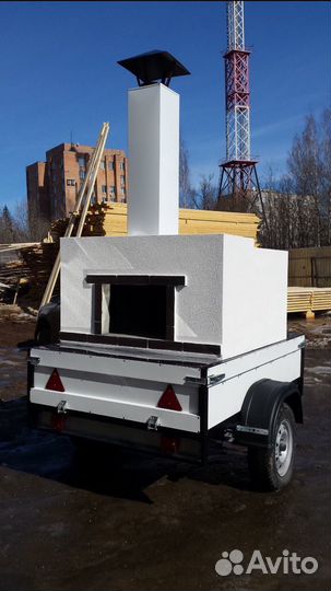 Русская печь на колёсах