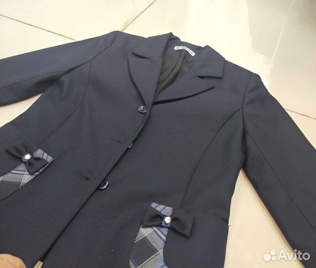 Пиджак синий 134 Ореана, школьная форма