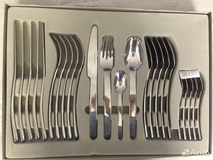 Столовые приборы berghoff серии Concavo 24 пр