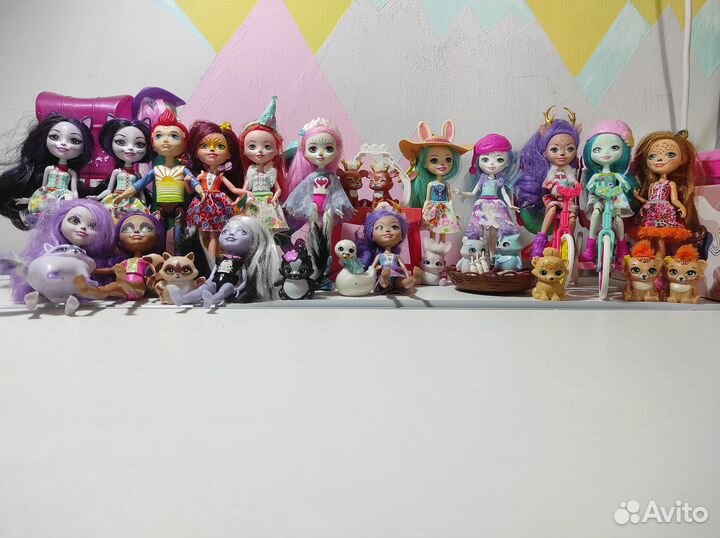 Куклы и наборы Энчантималс