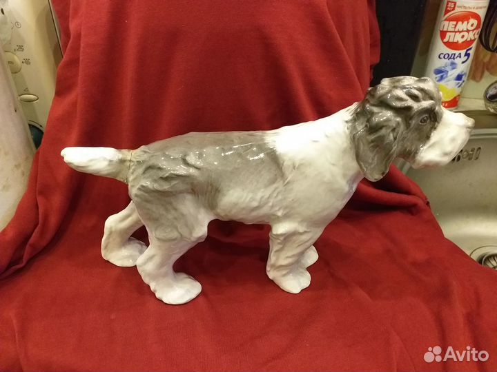 Фарфор.Собака.Грифон