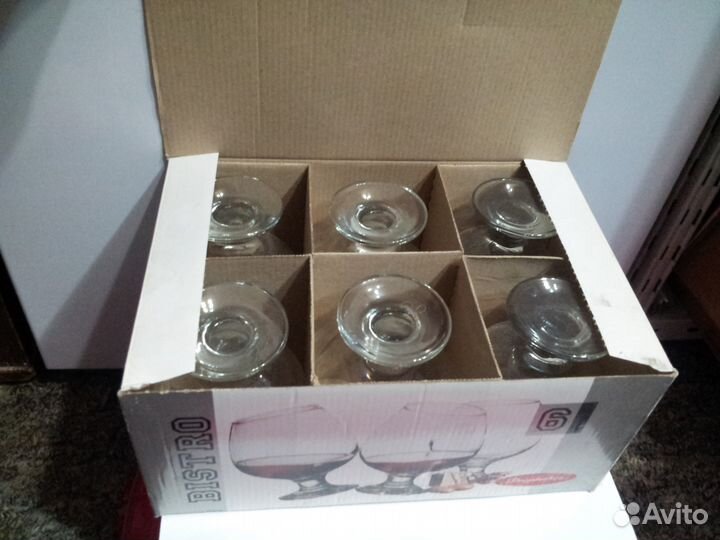 Набор из 6 бокалов для коньяка 400 мл