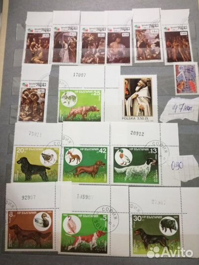 Марки СССР и других стран