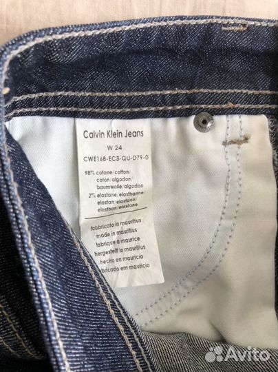 Юбка из денима calvin klein